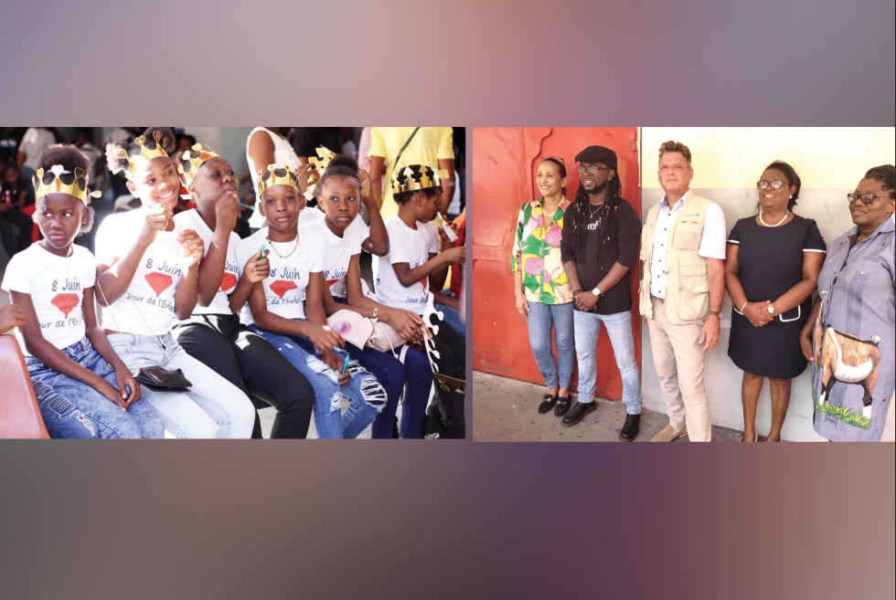 L’Idejen, l’ Unicef et l'IBESRH célèbrent la journée nationale de l’enfant avec les enfants déplacés de la région métropolitaine de Port-au-Prince